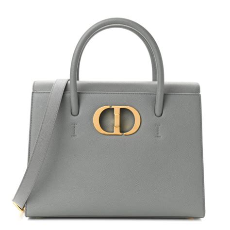 dior large st honoré tote|Large St Honoré Tote Gray Grained Calfskin .